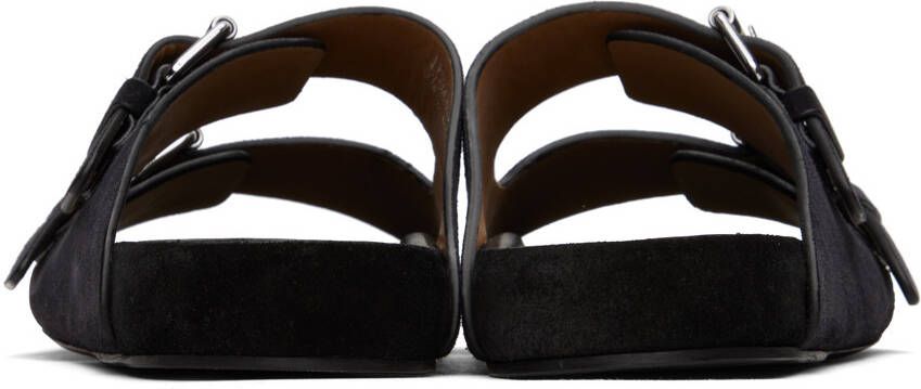 Isabel Marant Black Lekson Sandals