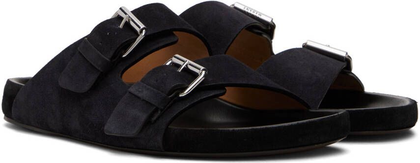 Isabel Marant Black Lekson Sandals