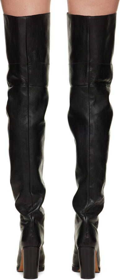 Isabel Marant Black Lurna Tall Boots