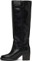 Isabel Marant Black Shiny Leather Tall Boots - Thumbnail 3