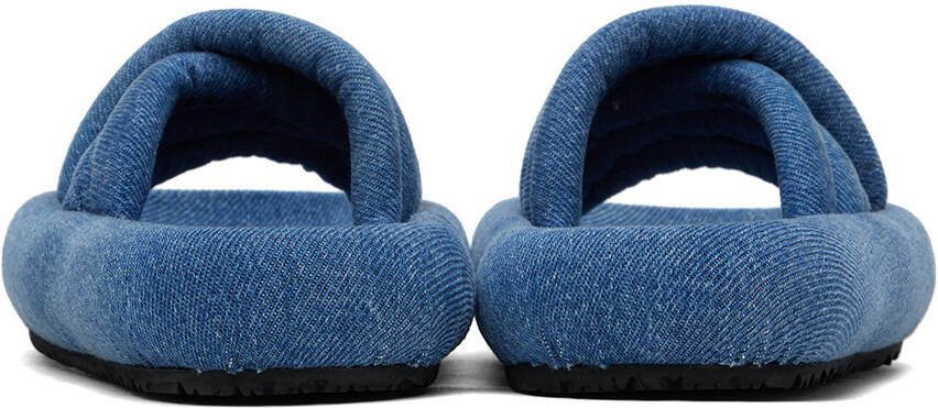 Isabel Marant Blue Niloo Flat Sandals