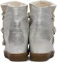 Isabel Marant Gray & Silver Nowles Boots - Thumbnail 2