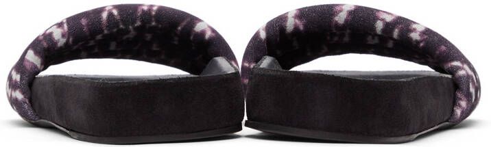 Isabel Marant Purple Helleah Sandals
