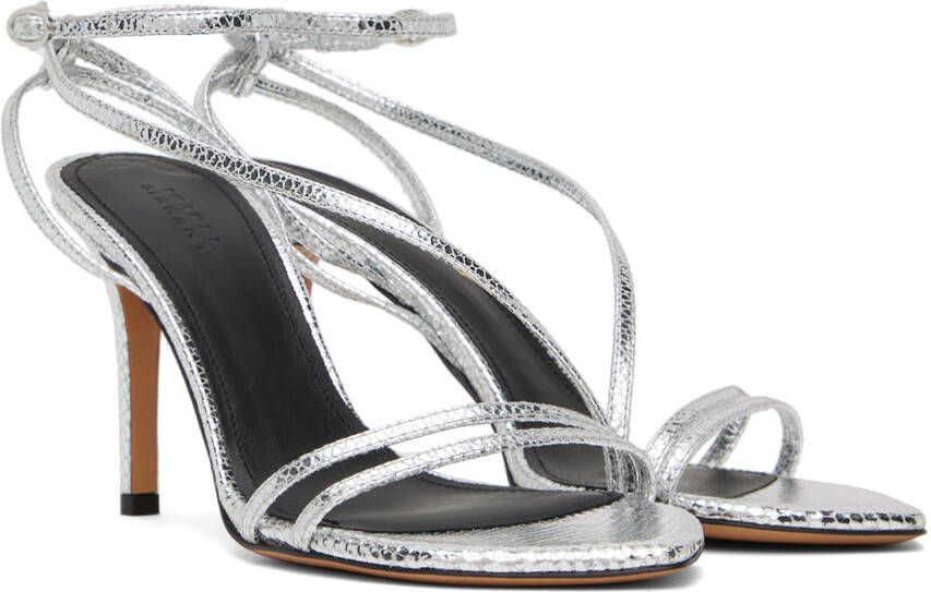Isabel Marant Silver Axee Sandals