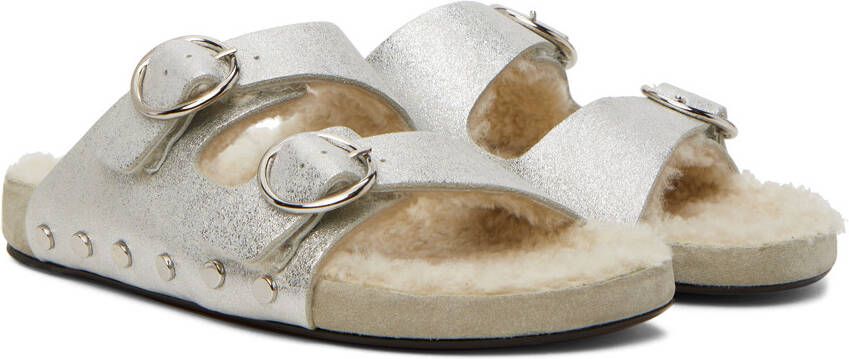 Isabel Marant Silver Lennyo Sandals