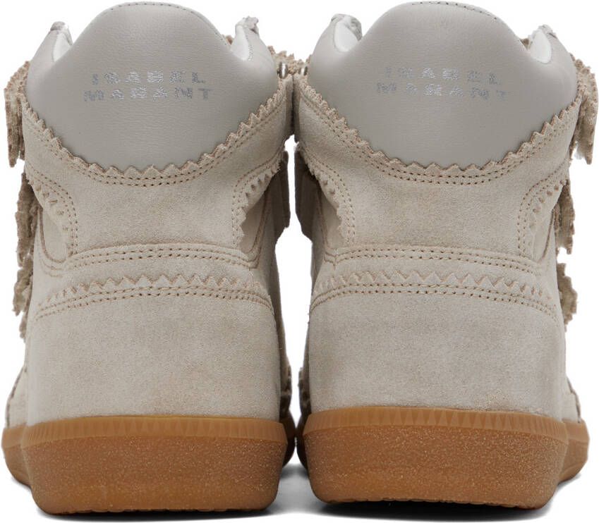 Isabel Marant Taupe Bilsy Sneakers