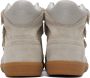 Isabel Marant Taupe Bilsy Sneakers - Thumbnail 2