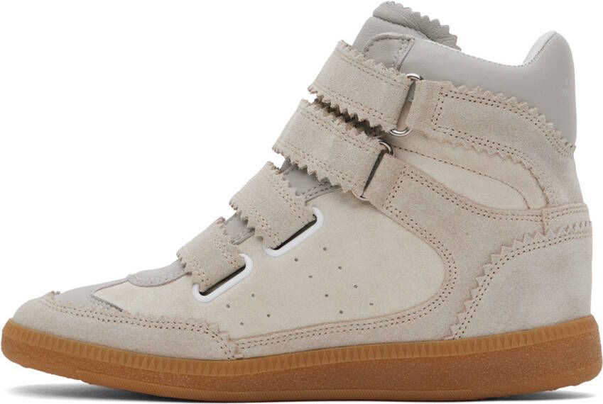 Isabel Marant Taupe Bilsy Sneakers