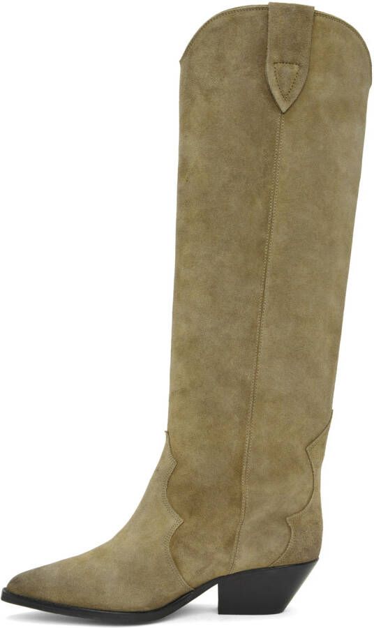 Isabel Marant Taupe Denvee Tall Boots