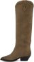 Isabel Marant Taupe Dunvee Boots - Thumbnail 3