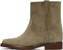 Isabel Marant Taupe Susee Boots - Thumbnail 3