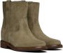Isabel Marant Taupe Susee Boots - Thumbnail 4
