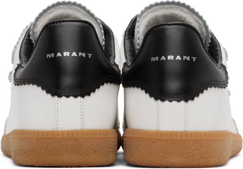 Isabel Marant White & Black Bethy Sneakers