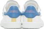 Isabel Marant White & Blue Beth Sneakers - Thumbnail 2