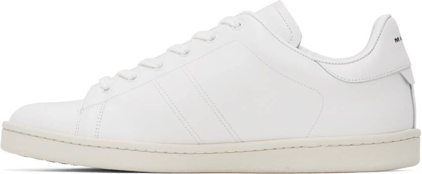Isabel Marant White Barth Sneakers