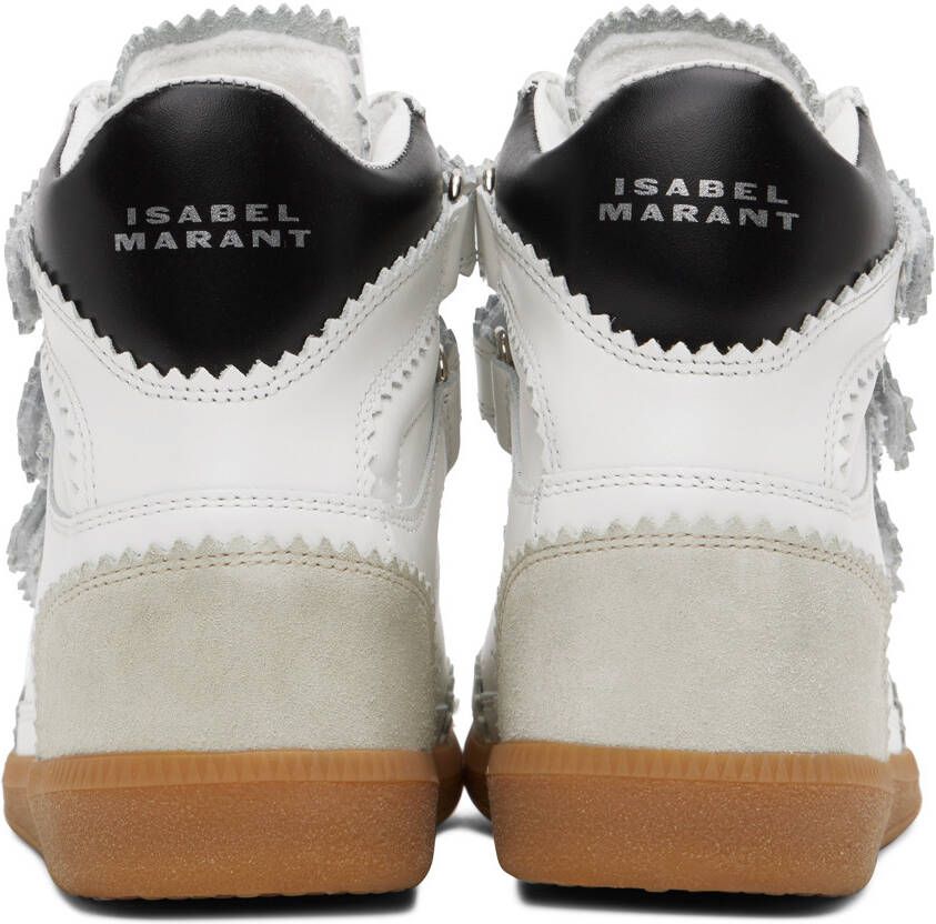 Isabel Marant White Bilsy Sneakers