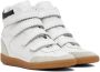 Isabel Marant White Bilsy Sneakers - Thumbnail 4