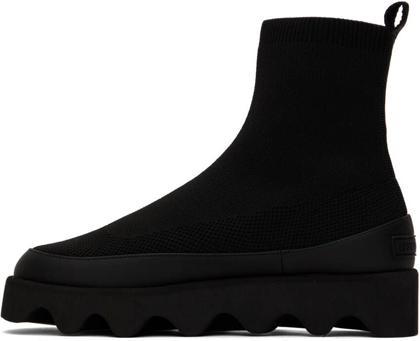 Issey Miyake Black United Nude Edition Bounce Fit-3 Boots