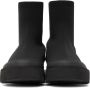 Issey Miyake Black United Nude Edition Bounce Fit Ankle Boots - Thumbnail 2