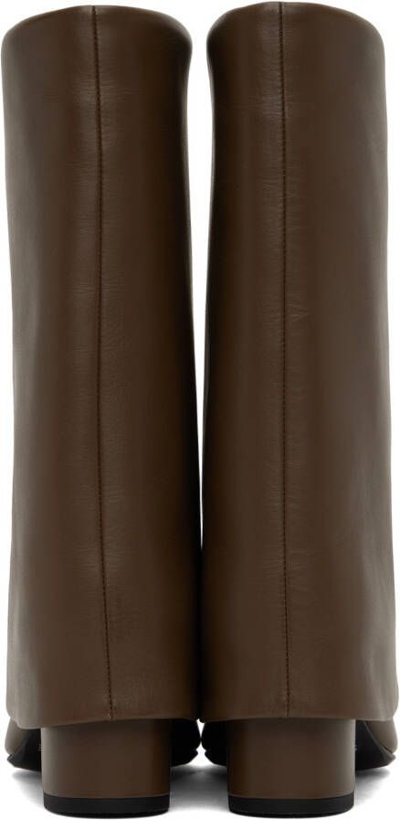 Issey Miyake Brown Cover Boots