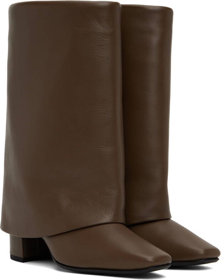 Issey Miyake Brown Cover Boots