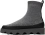 Issey Miyake Gray United Nude Edition Bounce Fit-3 Boots - Thumbnail 3