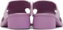 Issey Miyake Purple United Nude Edition Fin Heeled Sandals - Thumbnail 2