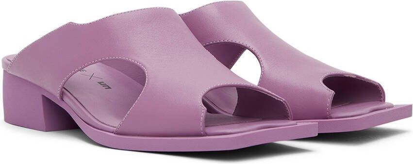 Issey Miyake Purple United Nude Edition Fin Heeled Sandals
