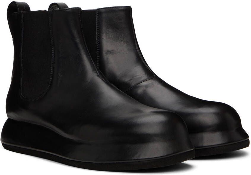 Jacquemus Black 'Les Bottes Bricciola' Chelsea Boots