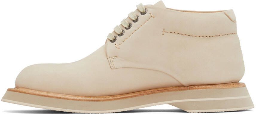 Jacquemus Off-White 'Les Chaussures Bricolo' Boots