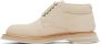 Jacquemus Off-White 'Les Chaussures Bricolo' Lace-Up Work Boots - Thumbnail 3