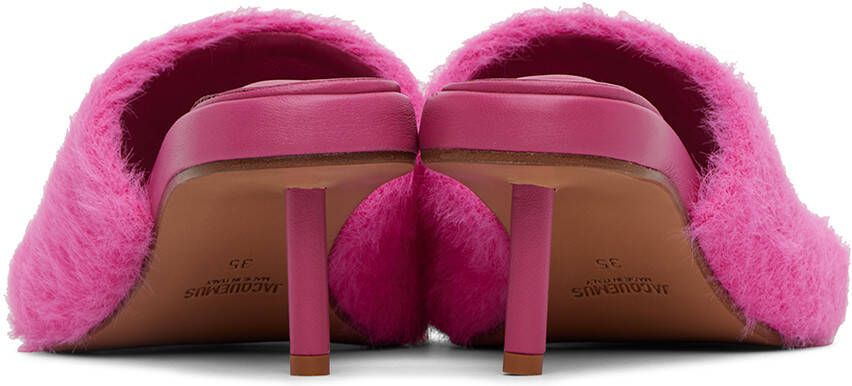 Jacquemus Pink 'Les Mules Argilla' Sandals