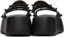 Jean Paul Gaultier Black Melissa Edition Becky Punk Love Sandals - Thumbnail 2