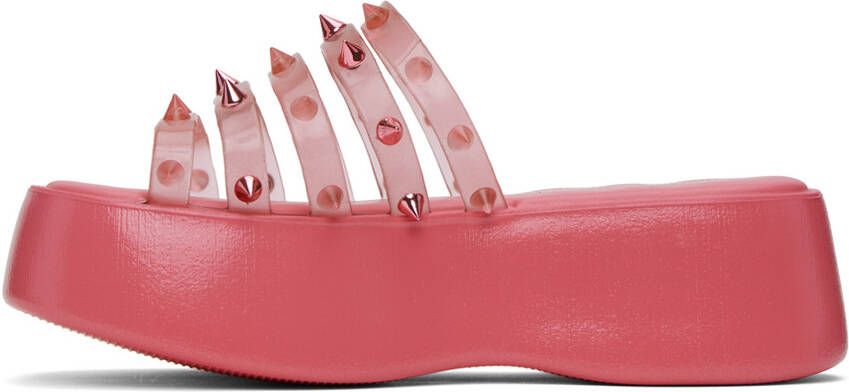 Jean Paul Gaultier Pink Melissa Edition Becky Punk Love Sandals