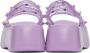 Jean Paul Gaultier Purple Melissa Edition Becky Punk Love Sandals - Thumbnail 2