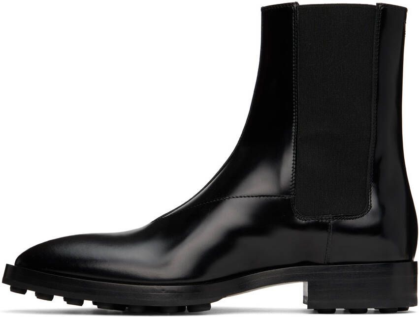 Jil Sander Black Calfskin Chelsea Boots