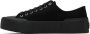 Jil Sander Black Canvas Sneakers - Thumbnail 3