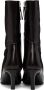 Jil Sander Black Leather Ankle Boots - Thumbnail 2
