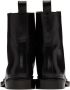 Jil Sander Black Leather Boots - Thumbnail 2