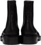 Jil Sander Black Leather Chelsea Boots - Thumbnail 2