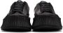 Jil Sander Black Leather Platform Sneakers - Thumbnail 2