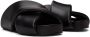 Jil Sander Black Oversized Wrapped Sandals - Thumbnail 4