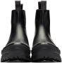 Jil Sander Black Rubber Sole Boots - Thumbnail 2