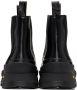 Jil Sander Black Rubber Sole Boots - Thumbnail 4