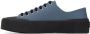 Jil Sander Blue Platform Sneakers - Thumbnail 3