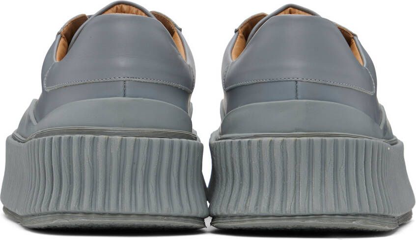 Jil Sander Blue Vulcanized Sneakers