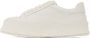 Jil Sander Off-White Agnellato Oversize Sole Sneaker - Thumbnail 3