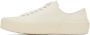 Jil Sander Off-White Canvas Sneakers - Thumbnail 3