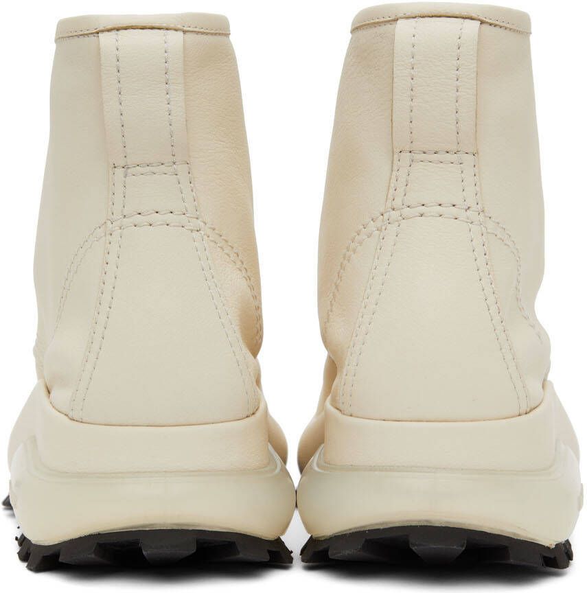 Jil Sander Off-White Elba Lace-Up Boots