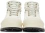 Jil Sander Off-White Leather Hiking Boots - Thumbnail 2